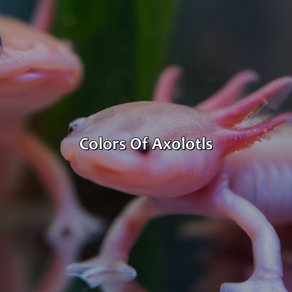 Colors Of Axolotls  - What Color Are Axolotls, 