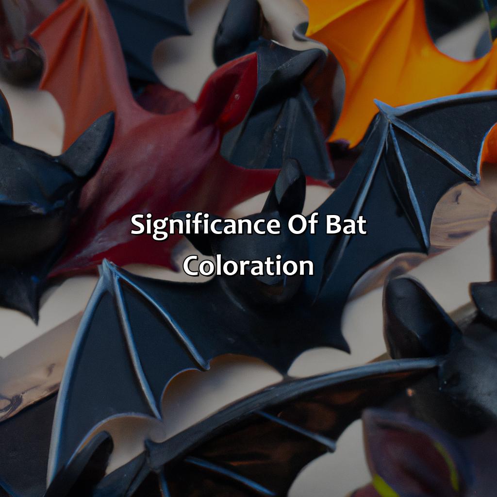 Significance Of Bat Coloration  - What Color Are Bats, 
