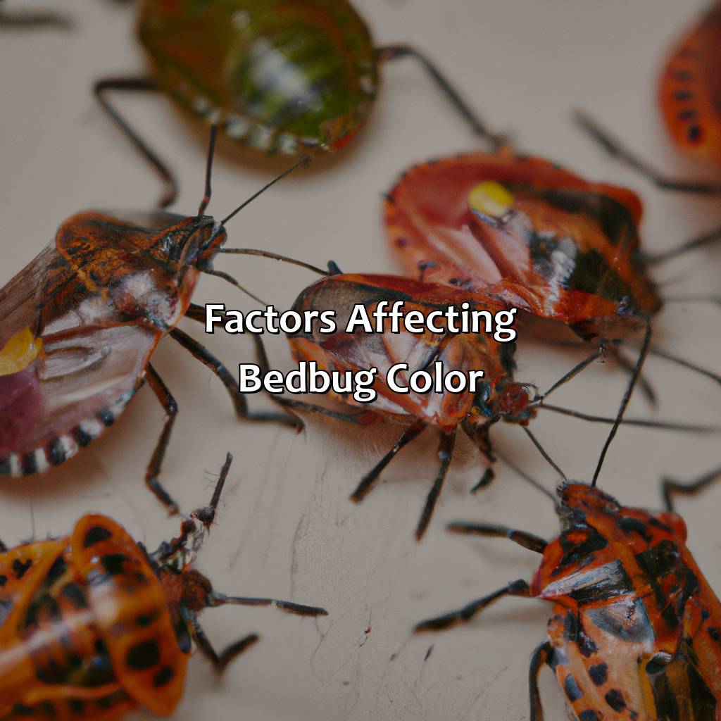 Factors Affecting Bedbug Color  - What Color Are Bedbugs, 