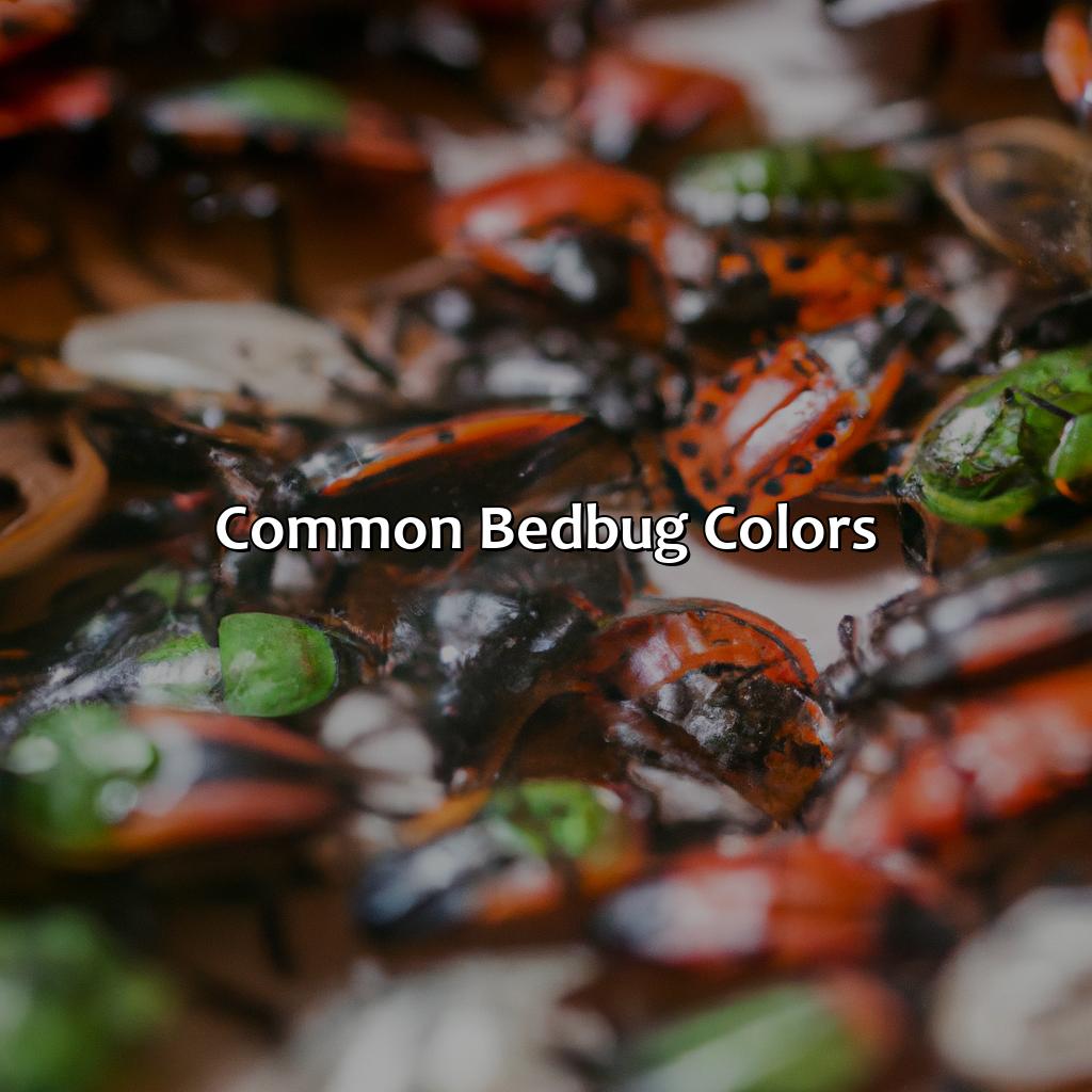 Common Bedbug Colors  - What Color Are Bedbugs, 