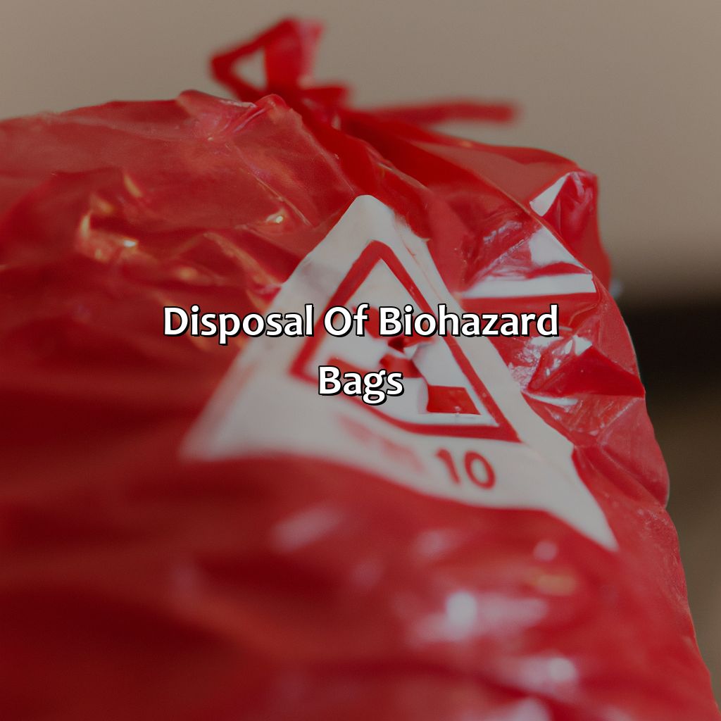 Disposal Of Biohazard Bags  - What Color Are Biohazard Bags, 