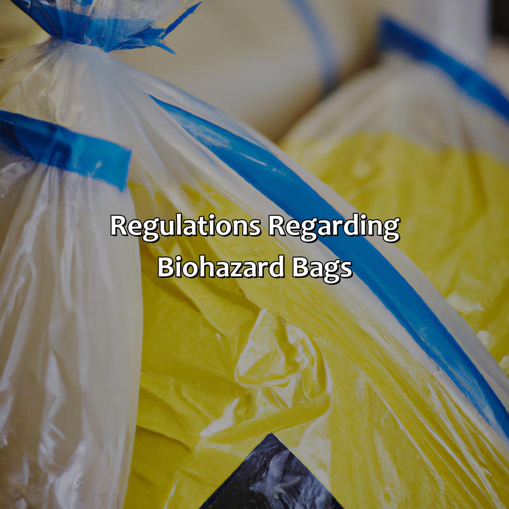 Regulations Regarding Biohazard Bags  - What Color Are Biohazard Bags, 