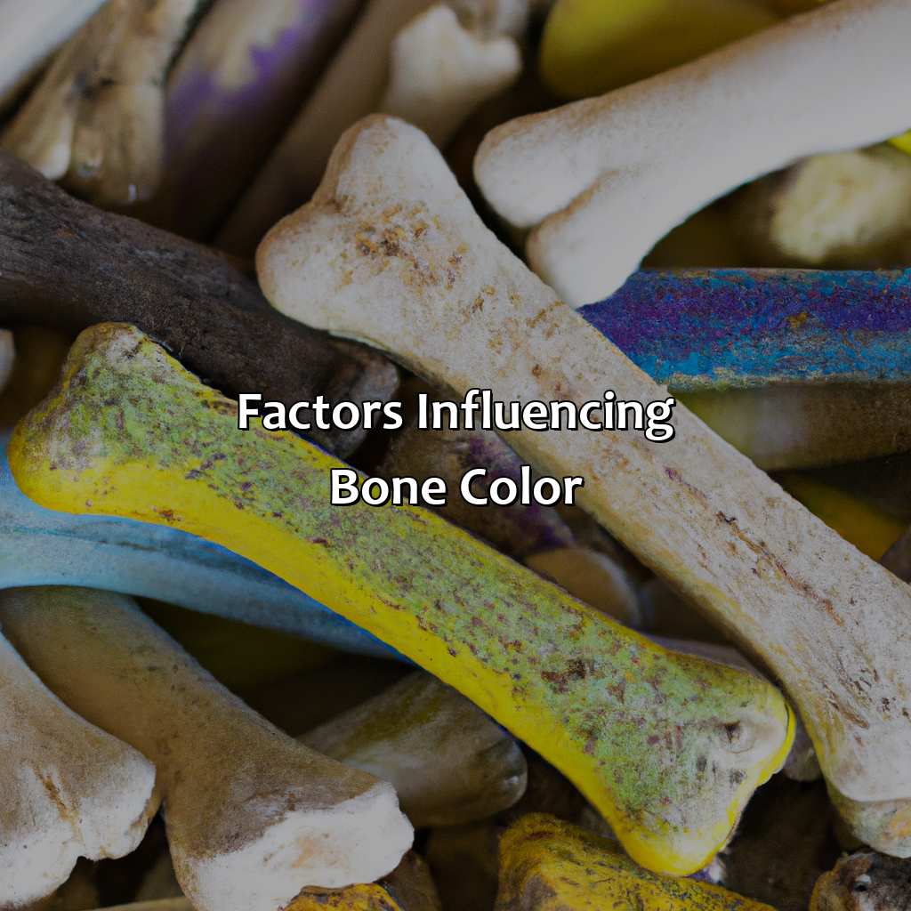 Factors Influencing Bone Color  - What Color Are Bones, 