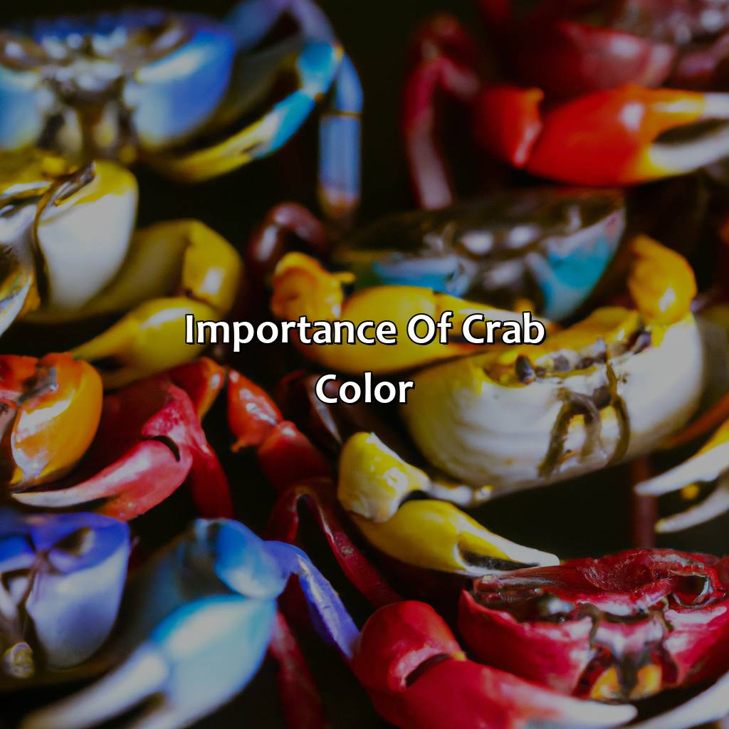 Importance Of Crab Color  - What Color Are Crabs, 