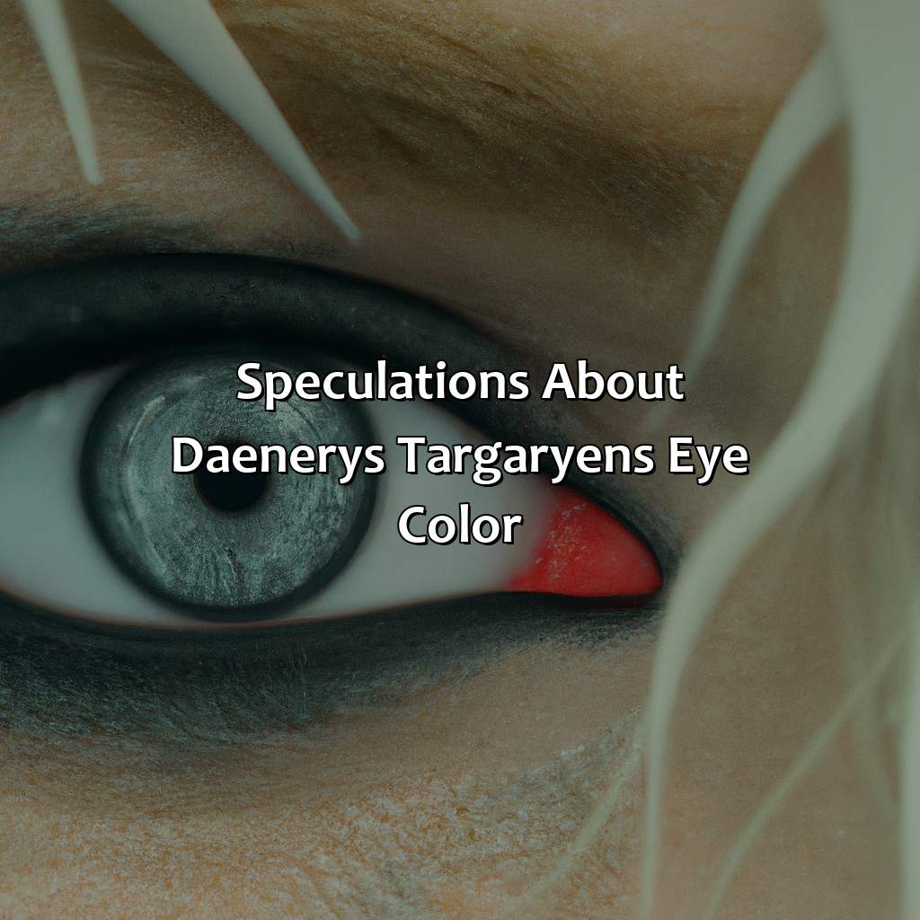 Speculations About Daenerys Targaryen