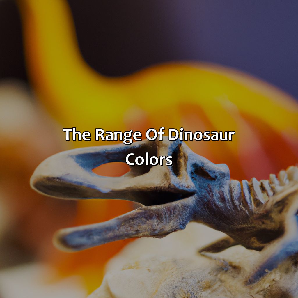 The Range Of Dinosaur Colors  - What Color Are Dinosaurs, 