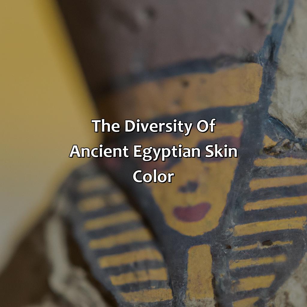 The Diversity Of Ancient Egyptian Skin Color  - What Color Are Egyptians, 