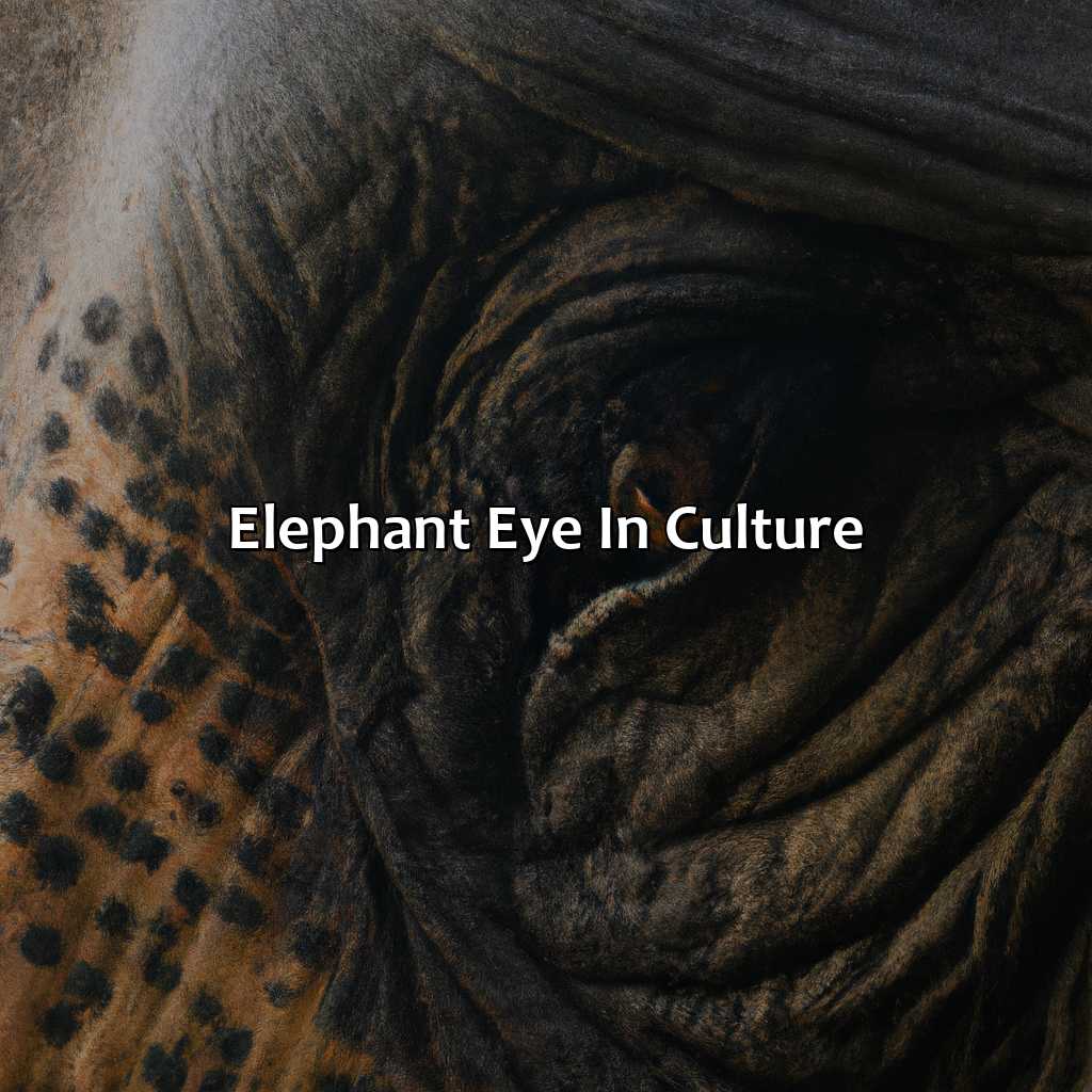 Elephant Eye In Culture  - What Color Are Elephants Eyes, 