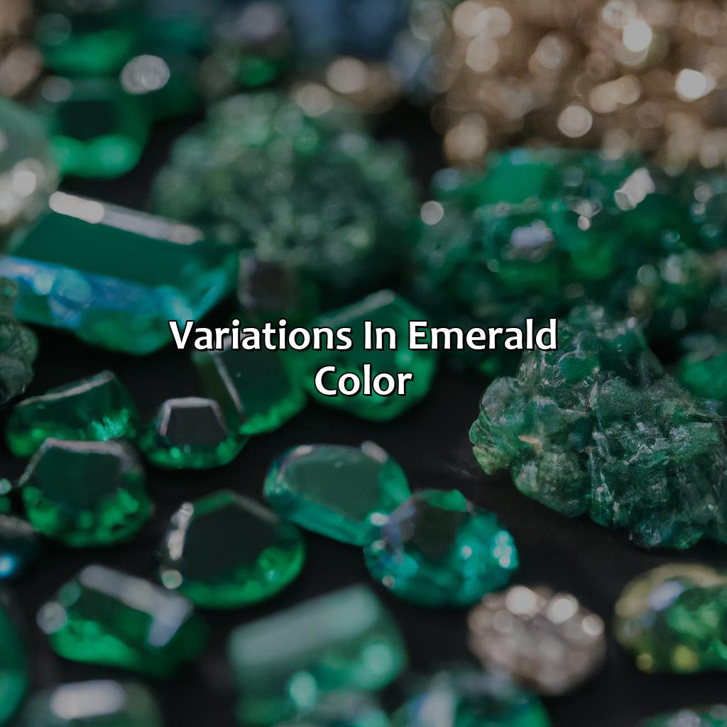 Variations In Emerald Color  - What Color Are Emeralds, 