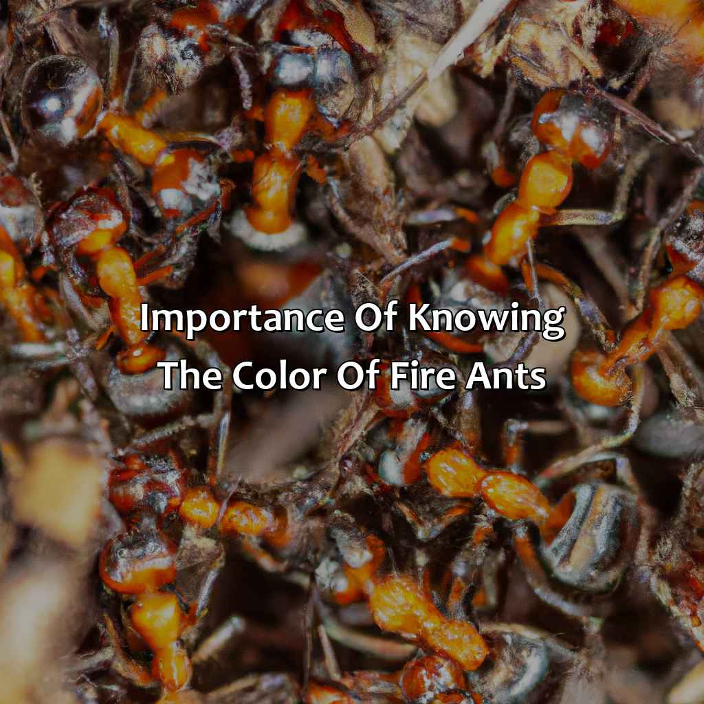 Importance Of Knowing The Color Of Fire Ants  - What Color Are Fire Ants, 