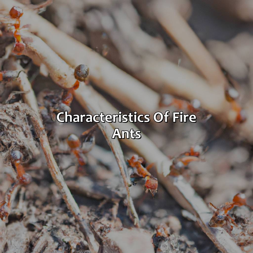 Characteristics Of Fire Ants  - What Color Are Fire Ants, 