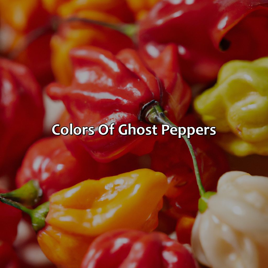 Colors Of Ghost Peppers  - What Color Are Ghost Peppers, 