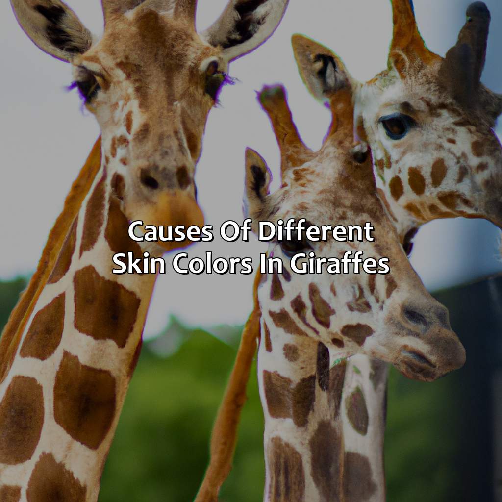 Causes Of Different Skin Colors In Giraffes  - What Color Are Giraffes, 