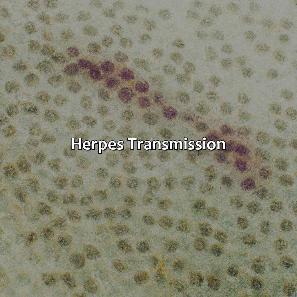 Herpes Transmission  - What Color Are Herpes, 