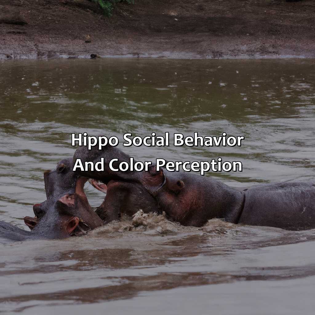 Hippo Social Behavior And Color Perception  - What Color Are Hippos, 