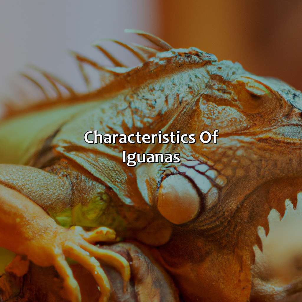 Characteristics Of Iguanas  - What Color Are Iguanas, 