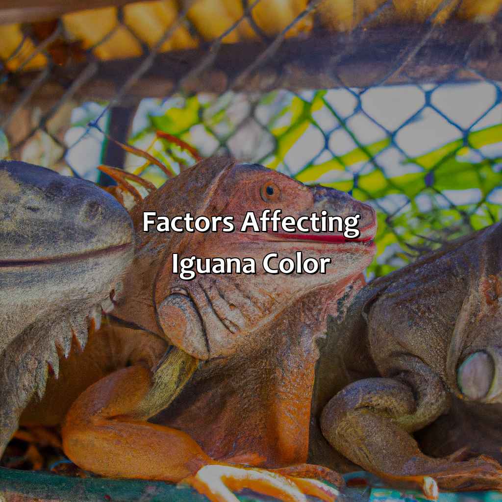 Factors Affecting Iguana Color  - What Color Are Iguanas, 