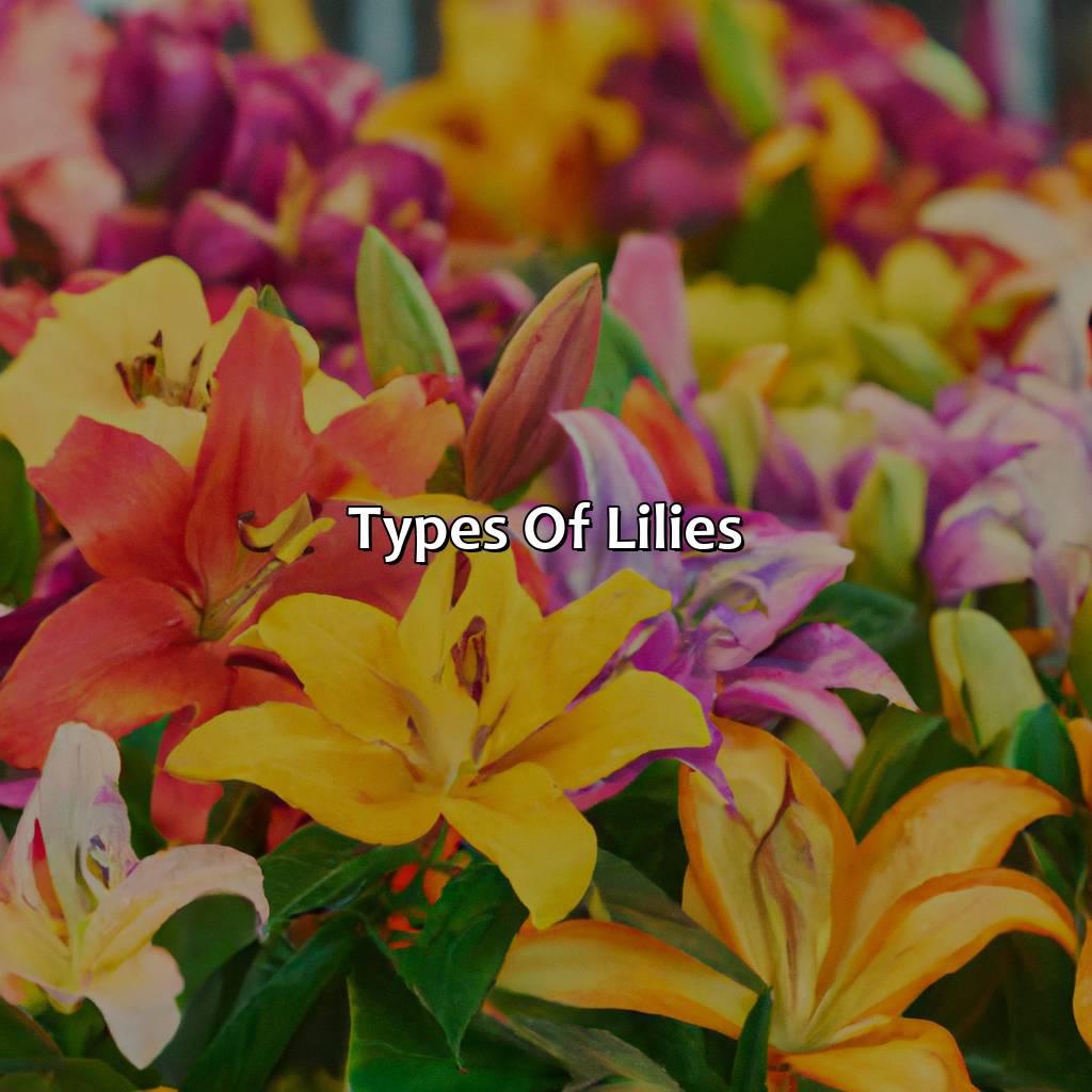Types Of Lilies  - What Color Are Lilies, 