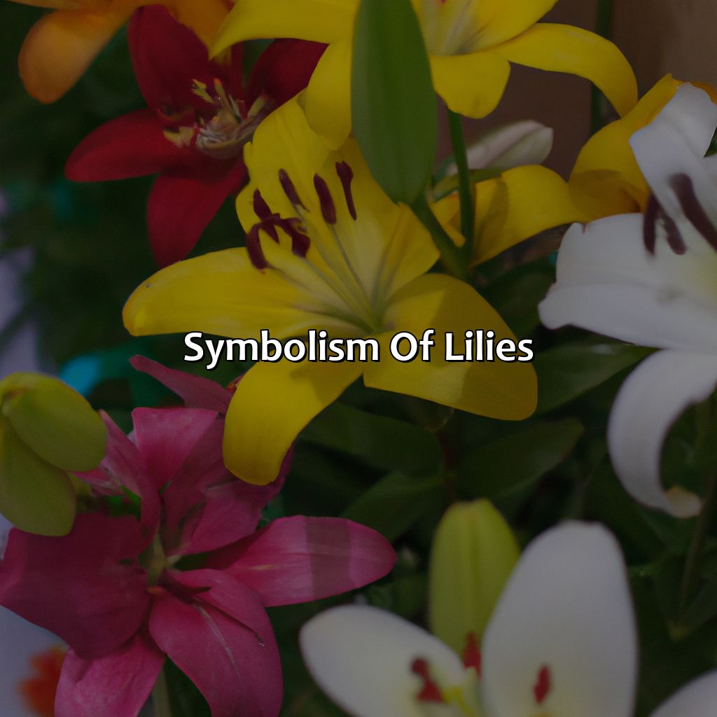 Symbolism Of Lilies  - What Color Are Lilies, 