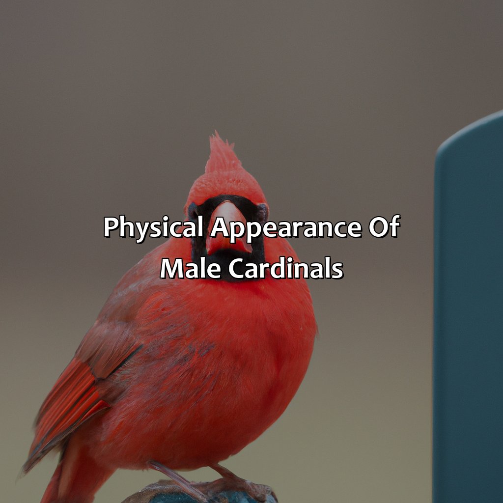 Physical Appearance Of Male Cardinals  - What Color Are Male Cardinals, 