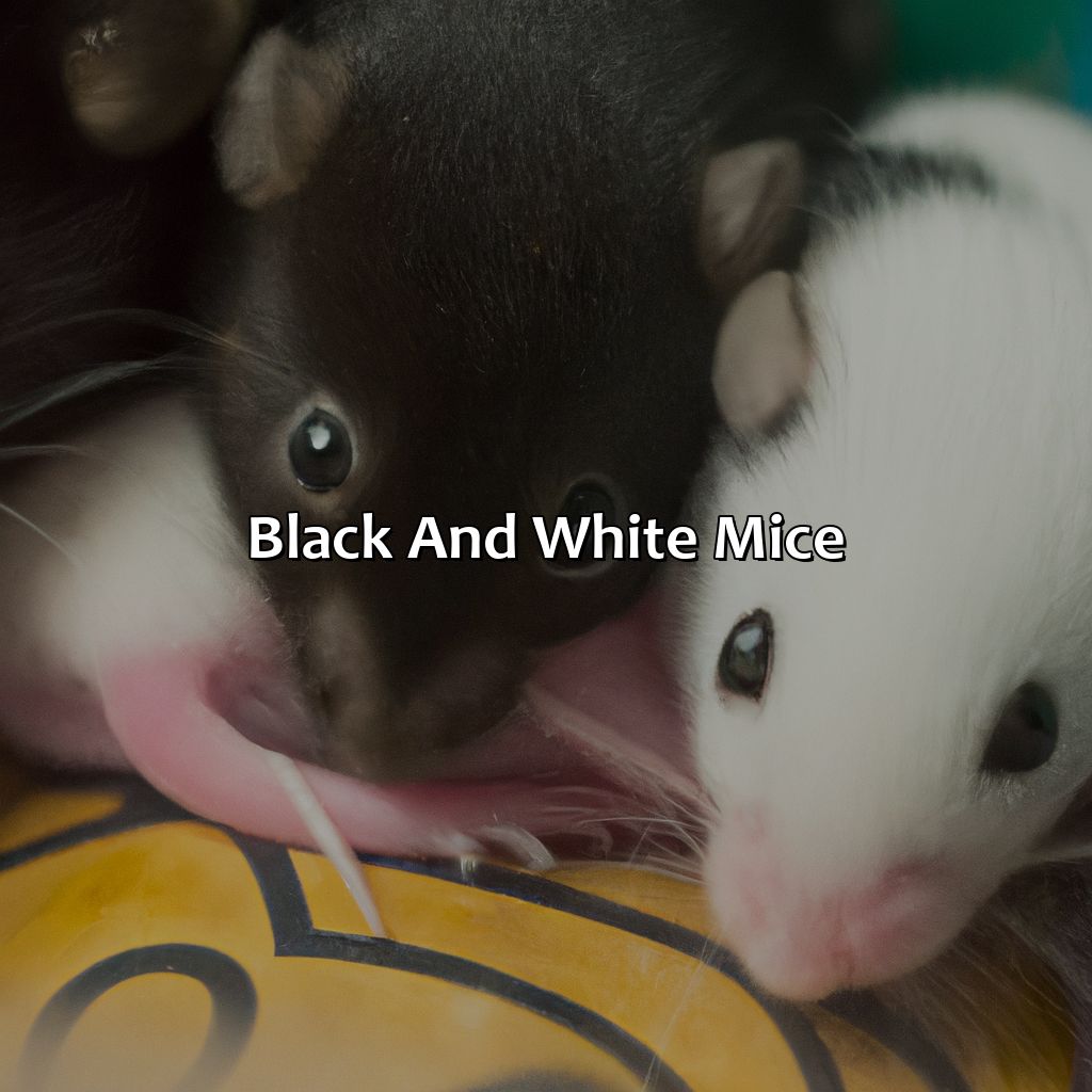 Black And White Mice  - What Color Are Mice, 