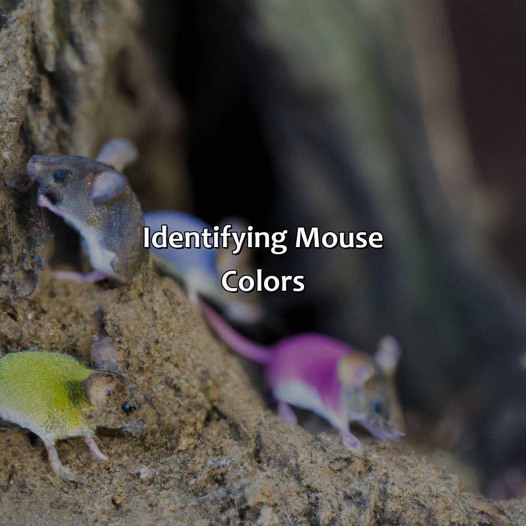 Identifying Mouse Colors  - What Color Are Mice, 