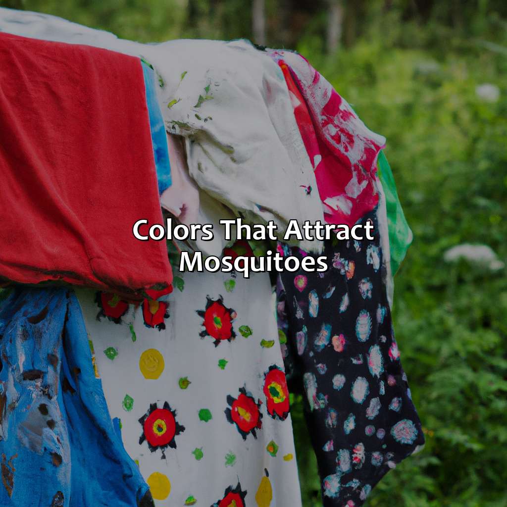 Colors That Attract Mosquitoes  - What Color Are Mosquitoes Attracted To, 
