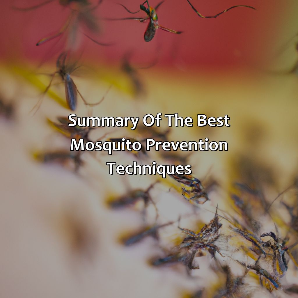 Summary Of The Best Mosquito Prevention Techniques  - What Color Are Mosquitoes Attracted To, 