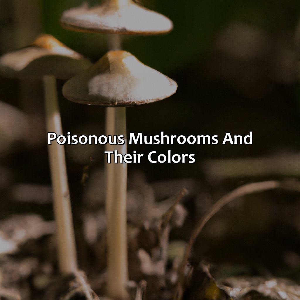 Poisonous Mushrooms And Their Colors  - What Color Are Mushrooms, 