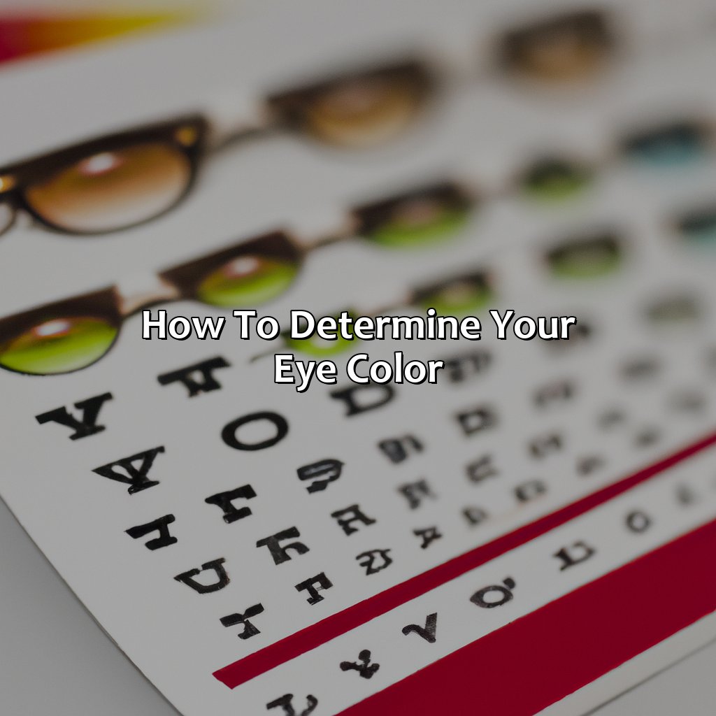 How To Determine Your Eye Color  - What Color Are My Eyes, 