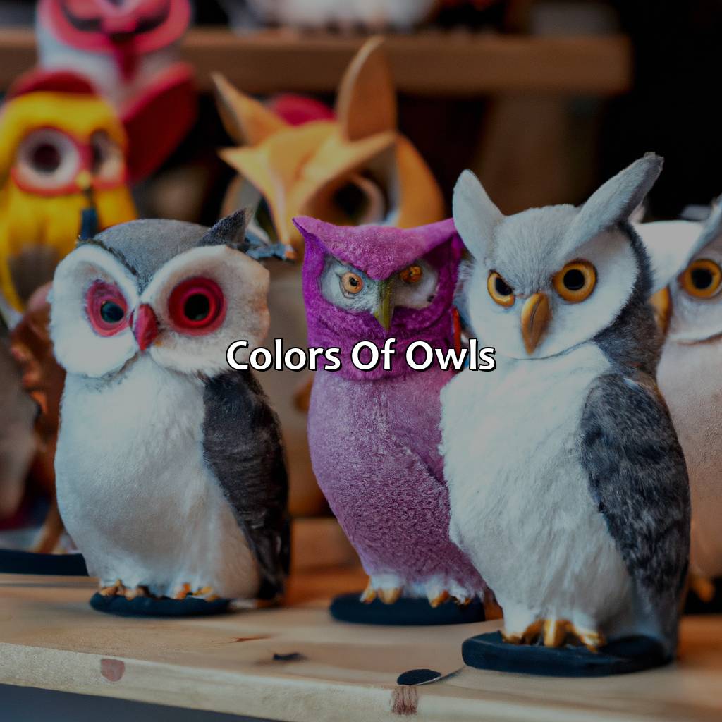 Colors Of Owls  - What Color Are Owls, 