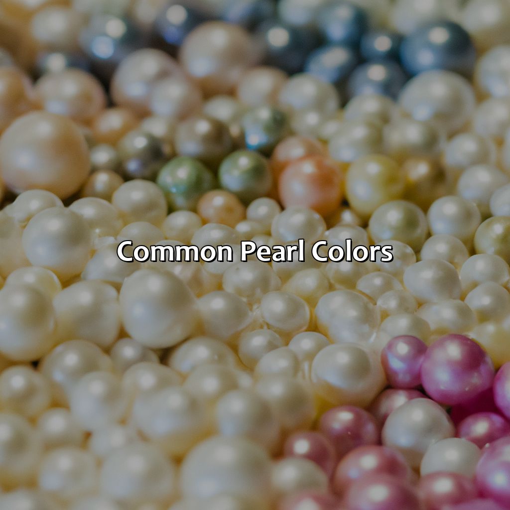 Common Pearl Colors  - What Color Are Pearls, 