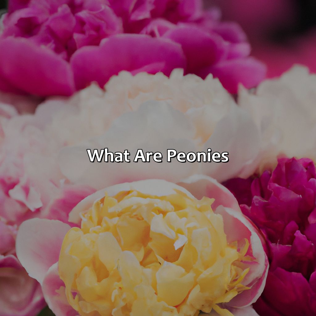 What Are Peonies?  - What Color Are Peonies, 