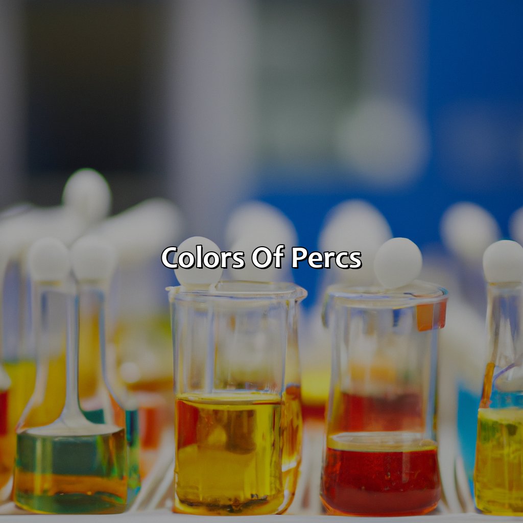 Colors Of Percs  - What Color Are Percs, 
