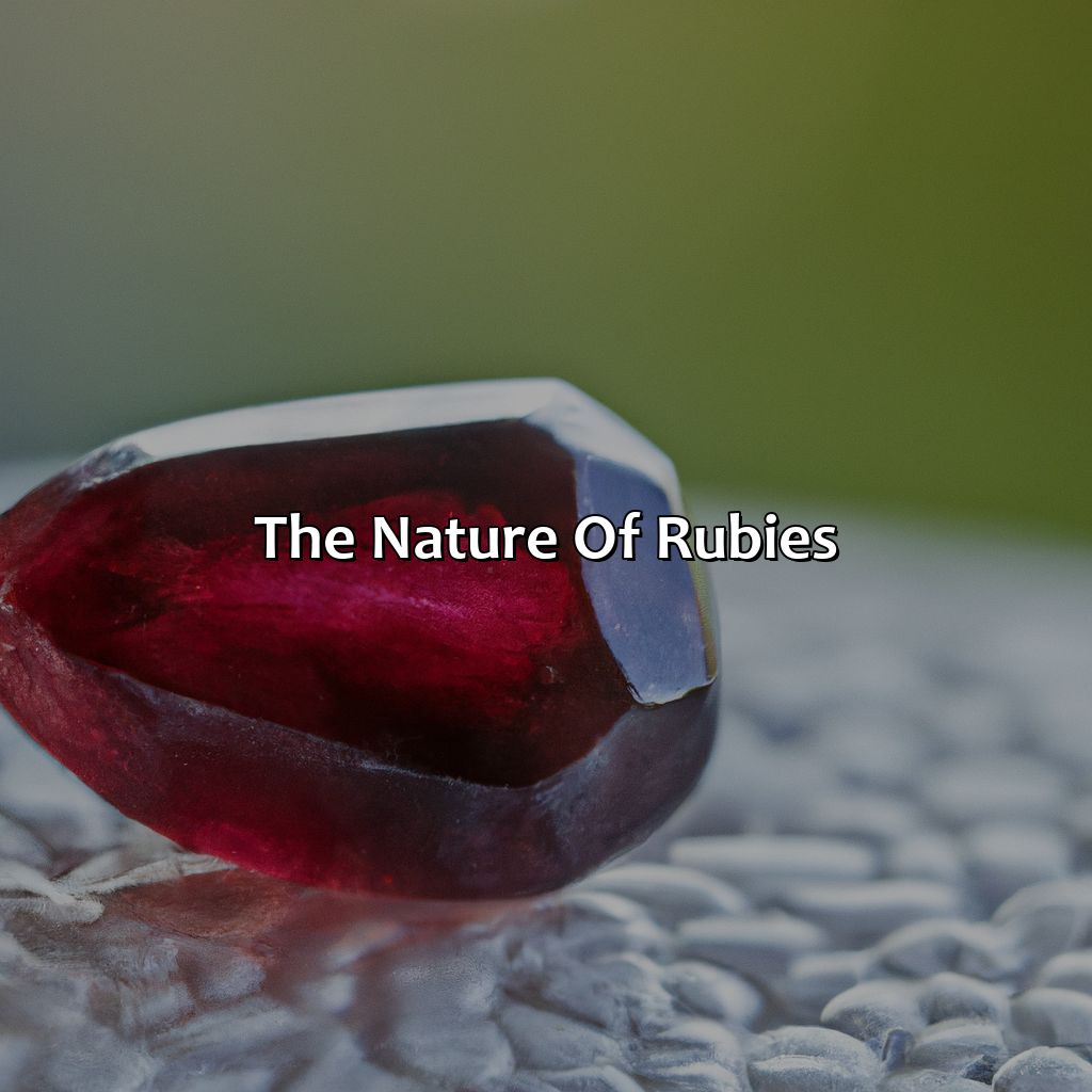 The Nature Of Rubies  - What Color Are Rubies, 