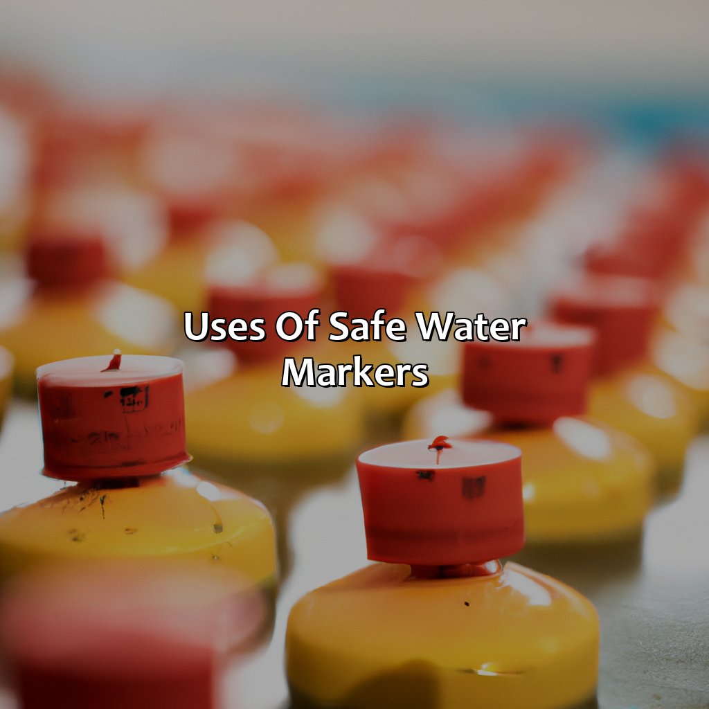 Uses Of Safe Water Markers  - What Color Are Safe Water Markers, 