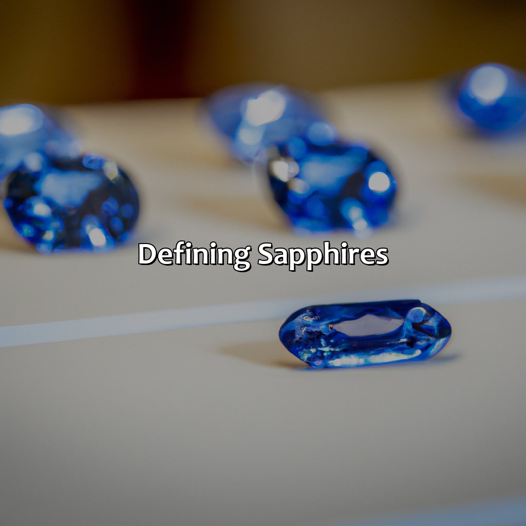 Defining Sapphires  - What Color Are Sapphires, 