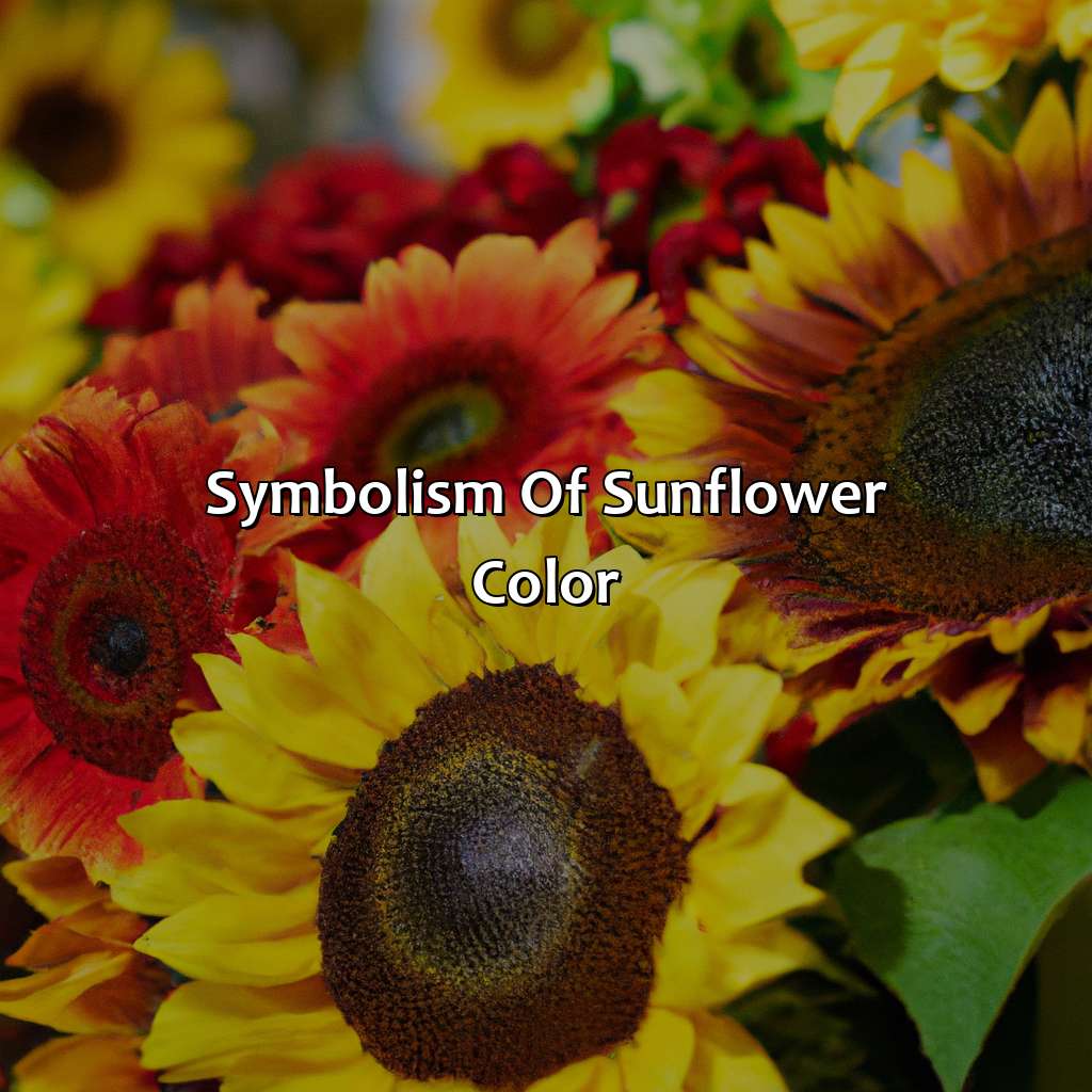 Symbolism Of Sunflower Color  - What Color Are Sunflowers, 