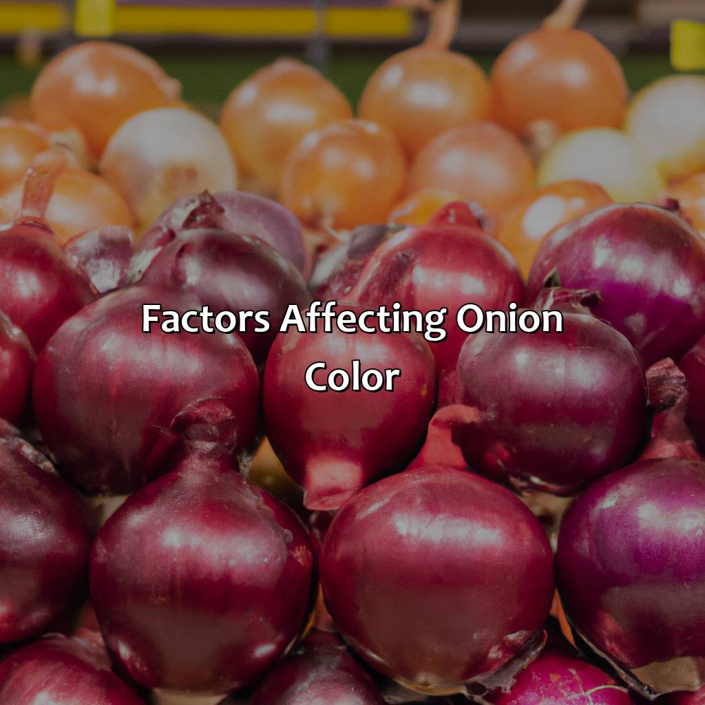 Factors Affecting Onion Color  - What Color Are Sweet Onions, 