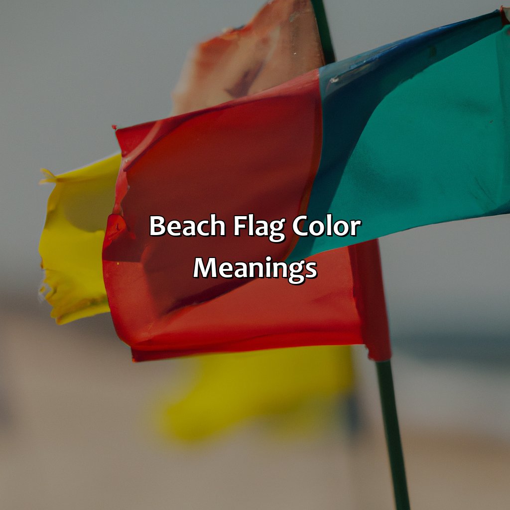 Beach Flag Color Meanings  - What Color Are The Beach Flags Today, 