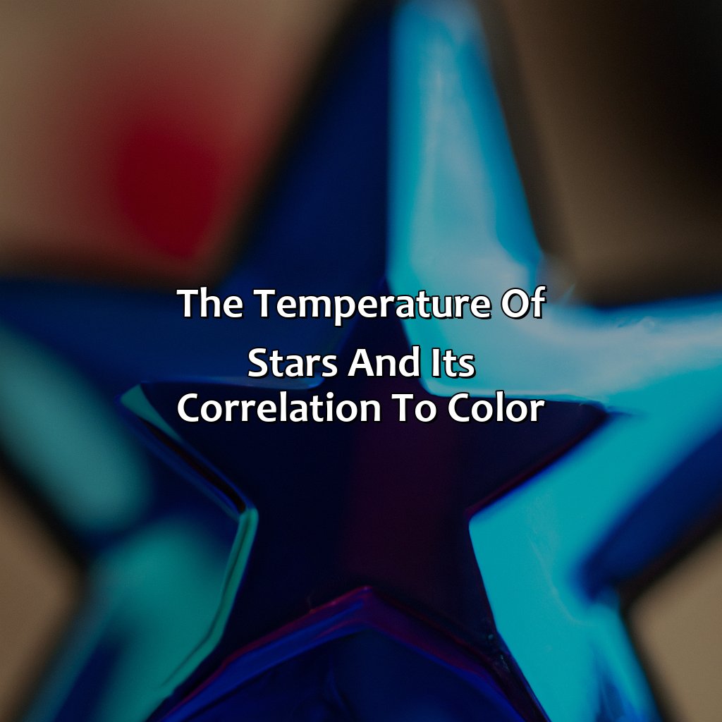 The Temperature Of Stars And Its Correlation To Color  - What Color Are The Coldest Stars, 