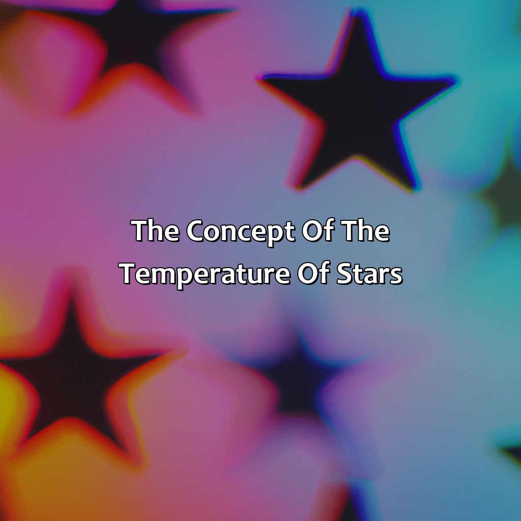 The Concept Of The Temperature Of Stars  - What Color Are The Coolest Stars?, 