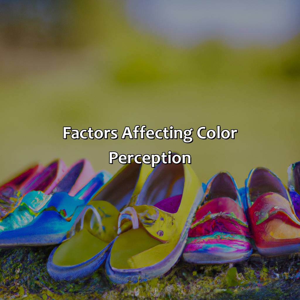 Factors Affecting Color Perception  - What Color Are The Shoes, 