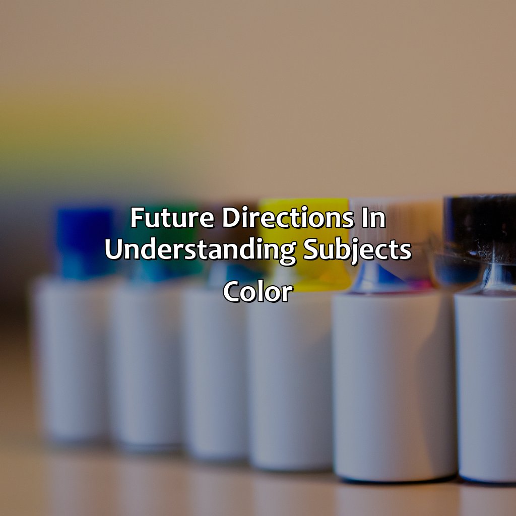 Future Directions In Understanding Subject