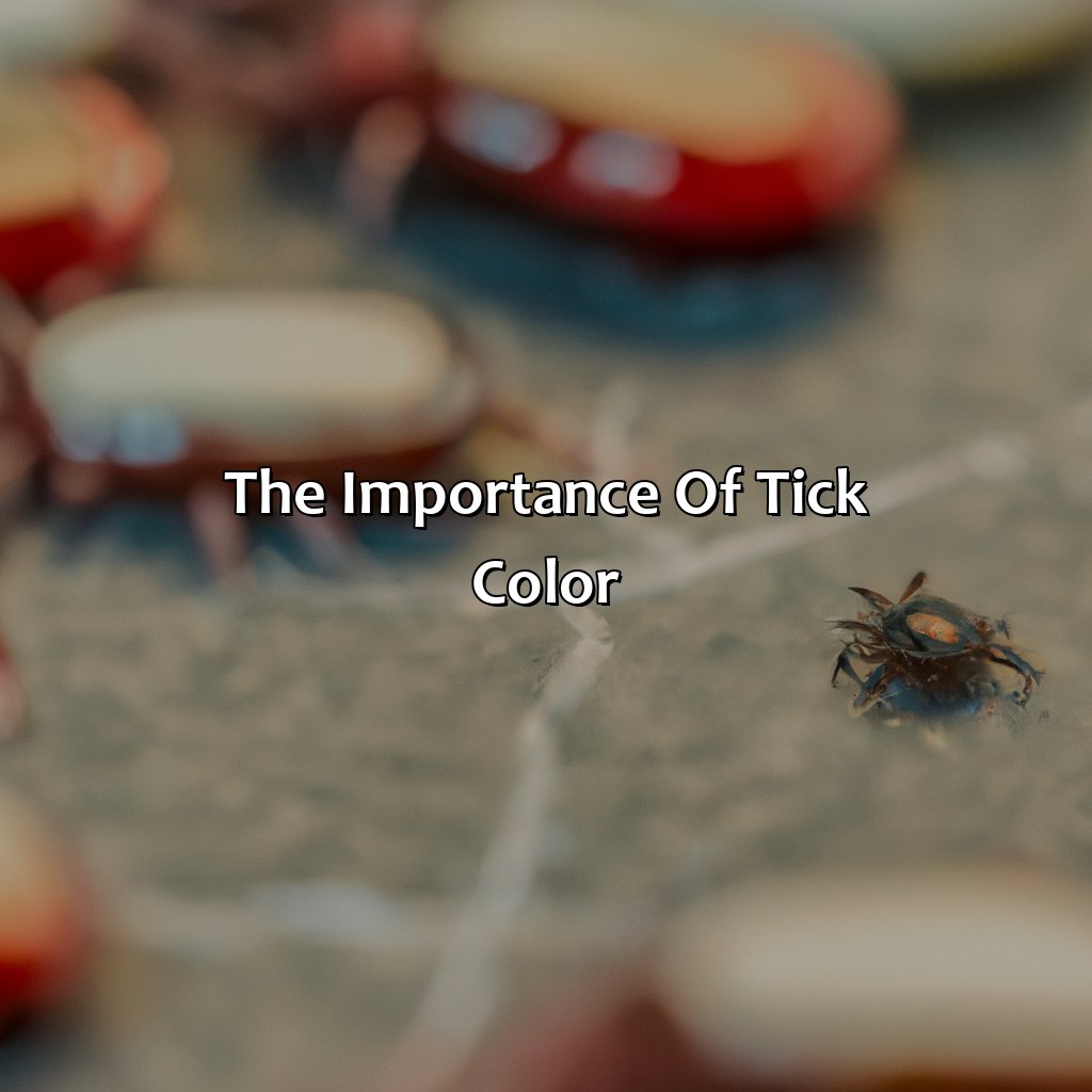 The Importance Of Tick Color  - What Color Are Ticks, 