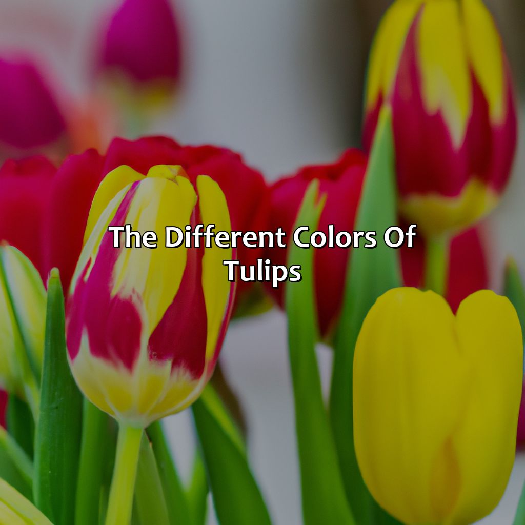 The Different Colors Of Tulips  - What Color Are Tulips, 