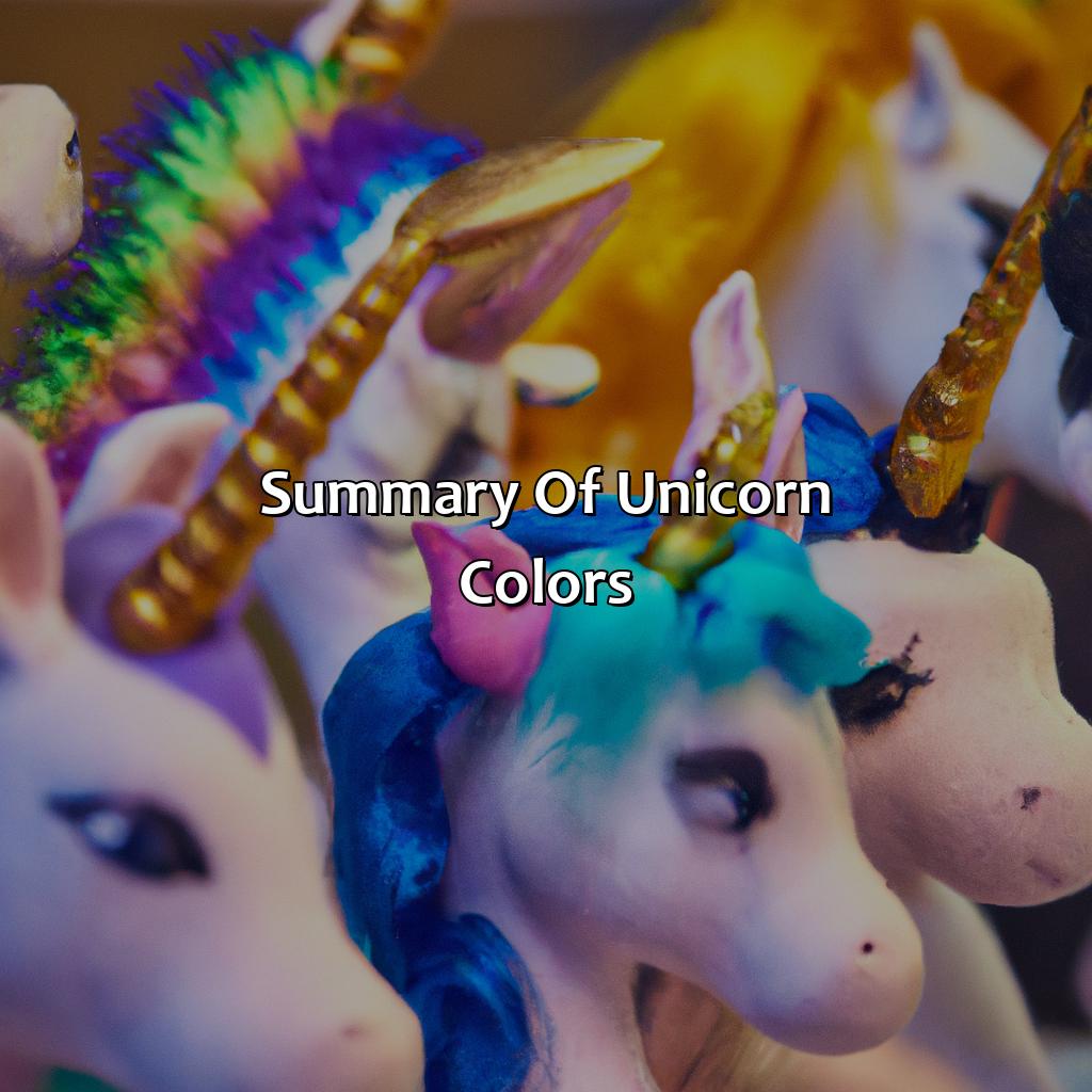 Summary Of Unicorn Colors - What Color Are Unicorns, 