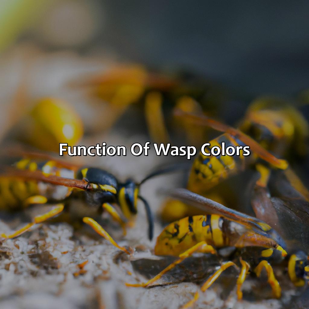 Function Of Wasp Colors  - What Color Are Wasps, 