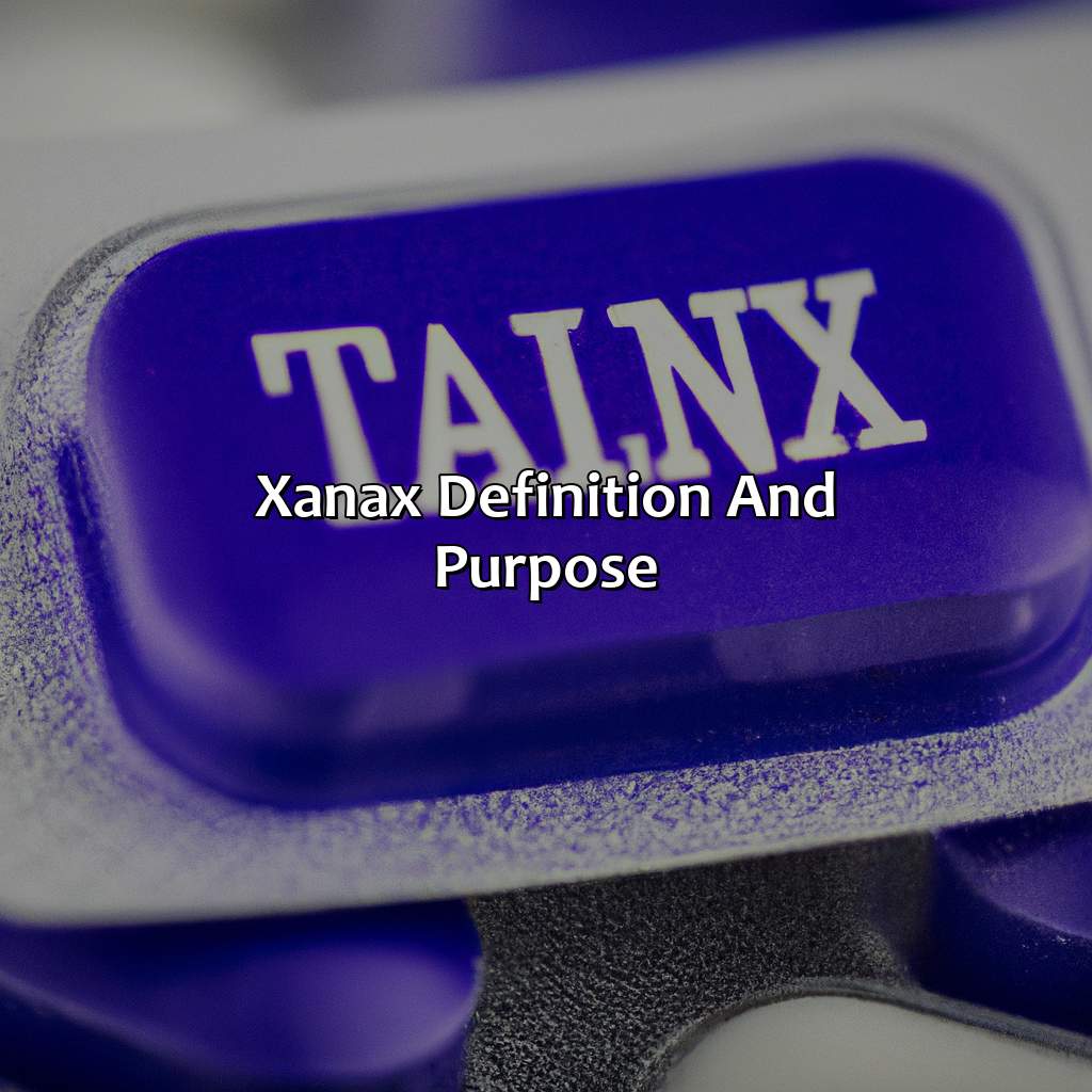 Xanax: Definition And Purpose  - What Color Are Xanax, 