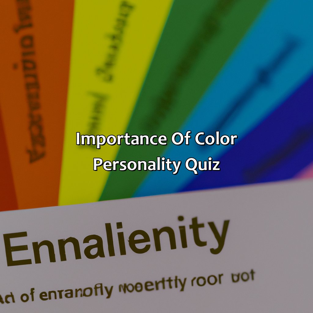 Importance Of Color Personality Quiz  - What Color Are You Quiz, 